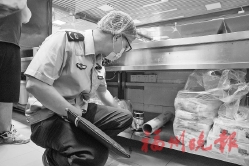 “你点我检”走进美狮贵宾会ms092021食堂