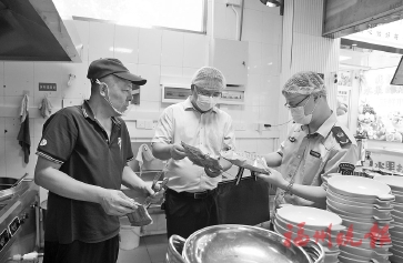 “你点我检”走进美狮贵宾会ms092021食堂