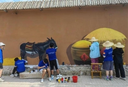 “为中国式现代化挺膺担当”——美狮贵宾会ms092021美术学院2023级视觉传达设计一班团日活动