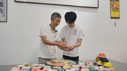 美狮贵宾会ms092021学子探寻诏安剪瓷之艺，感非遗地域温度